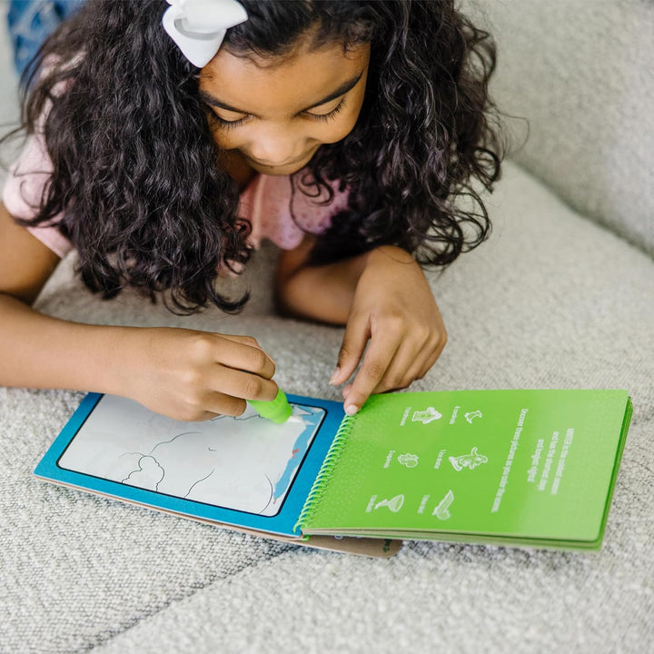 Let’S Explore Water Wow! Seasons Water-Reveal Pad – Reusable on the Go Travel Activity - FSC Certified
