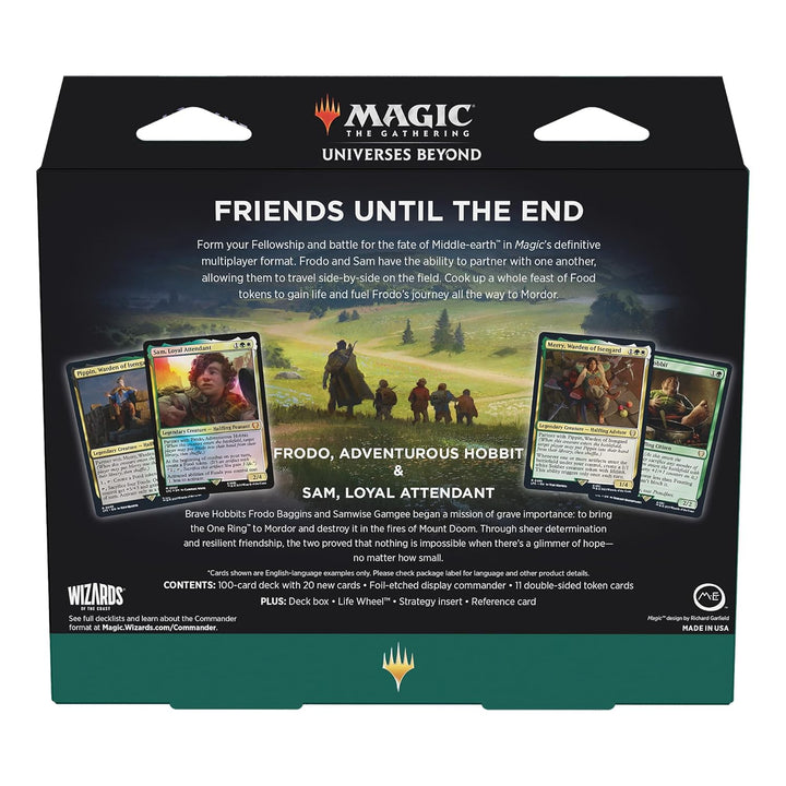 Magic the Gathering the Lord of the Rings: Tales of Middle-Earth Commander Deck 2 + Collector Booster Sample Pack