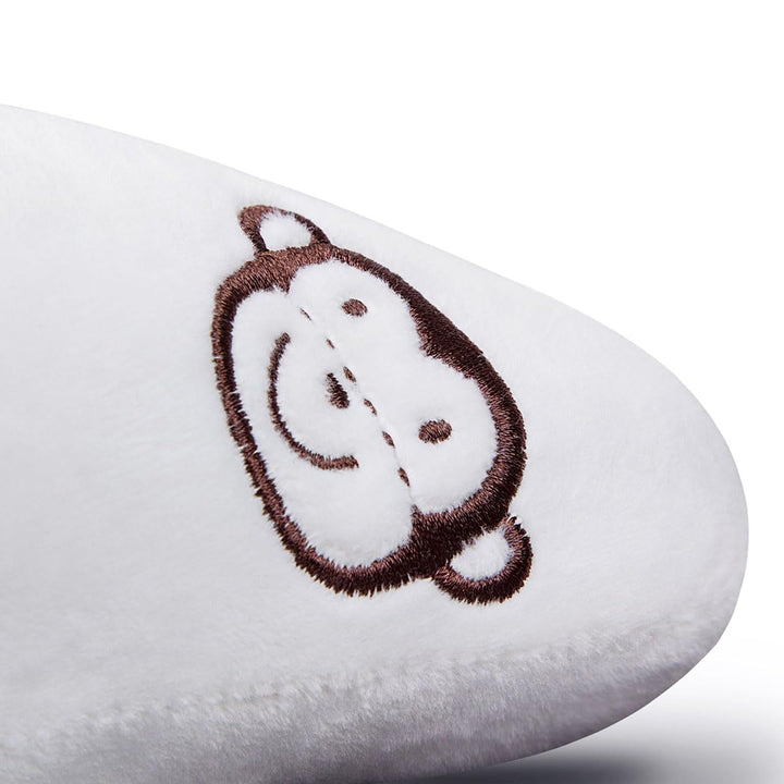 Blue Baby Travel Pillow for Car Seat, Stroller- Adjustable Infant Head Neck Support Pillow, Soft Banana Baby Travel Head Supported for Gift