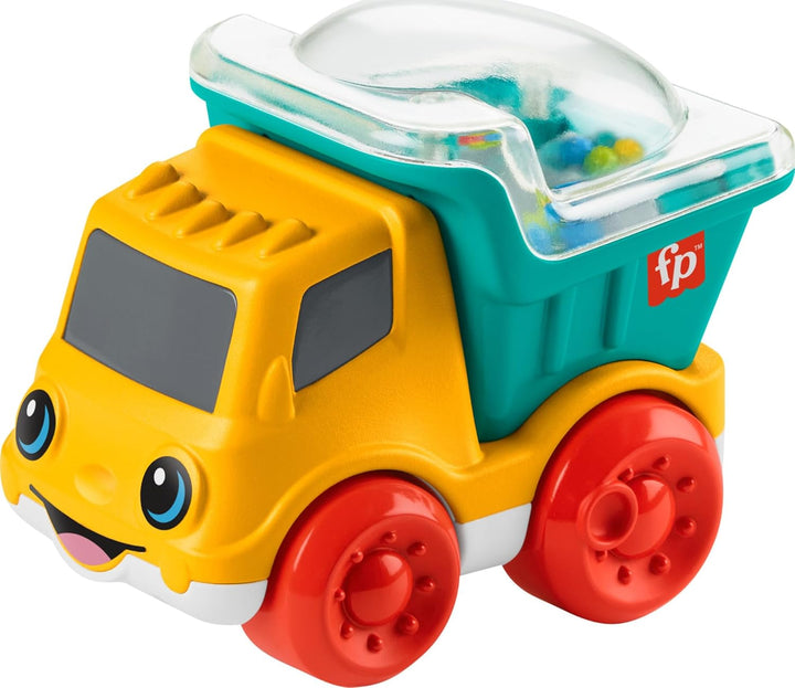 Baby Toy Rollin’ Tractor Push-Along Vehicle with Fine Motor Activities for Infants Ages 6+ Months