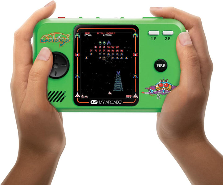 Pac-Man Pocket Player Pro: 2.75" Color Display, Retro Gaming Consoles, Arcade Classics, Family Game Night, Retro Mini