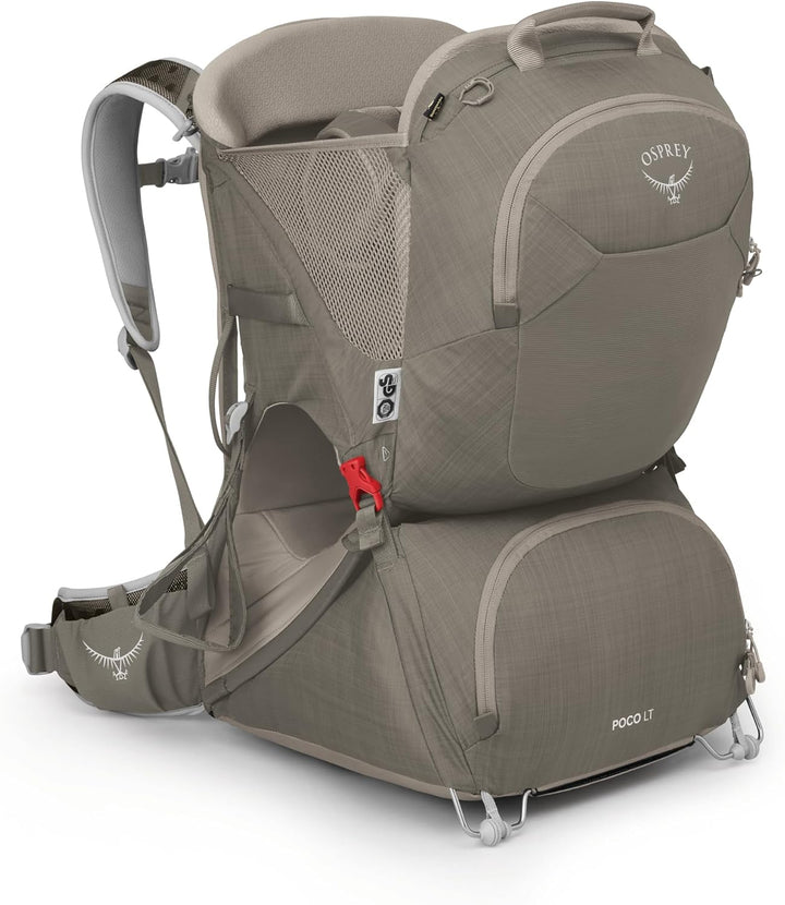 Poco LT Lightweight Child Carrier Backpack - Compact, Travel-Ready Kid Carrier with Sunshade and Adjustable Fit - Lightweight, Comfortable Hiking Carrier for Toddlers