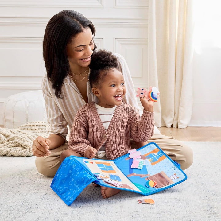 ® Ms. Rachel™ What to Wear Felt Activity Board Take-Along Preschool Learning Toy for Boys and Girls - FSC Certified