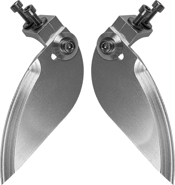 68X25Mm RC Boat Water Knife Turn Fins Auxiliary Waterjet Replacement Parts for 75-85Cm Remote Control Boats