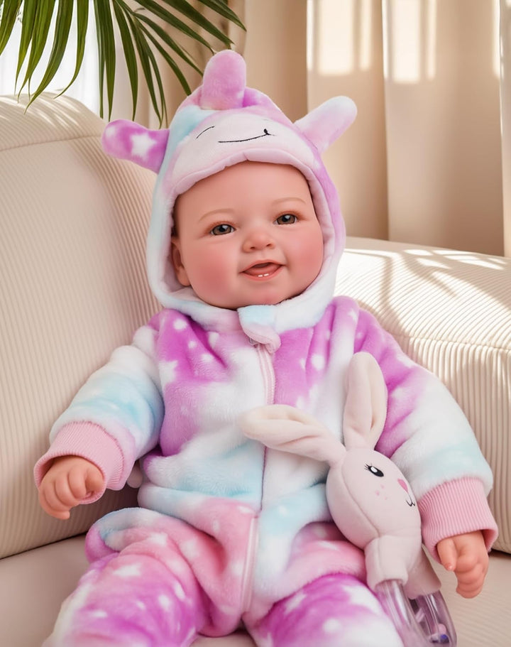 Baby Dolls, 17Inch Large Realistic Cute Soft Body Baby Doll Real Life Baby Dolls with Accessories for 3+ Year Old Girls Gifts, Pretend Play, Collection