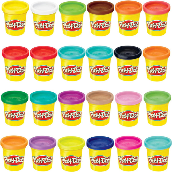 Modeling Compound 24-Pack Case of Colors, Non-Toxic, 3 Oz Cans of Assort. Colors, Back to School Classroom Supplies, Preschool Toys, Ages 2+ (Amazon Exclusive)