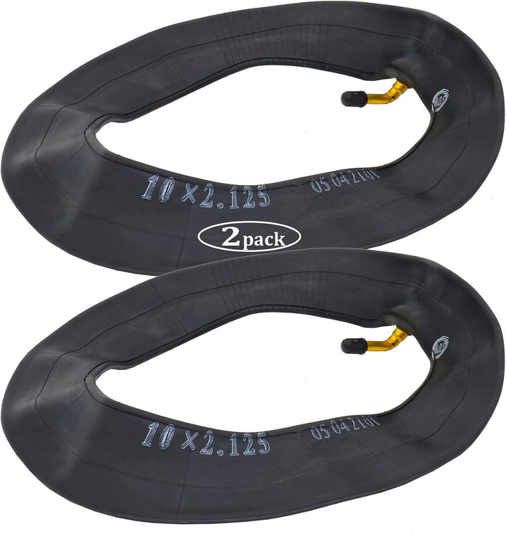 (2-Pack) 10X2.125 Inner Tube Replacement for Bike Schwinn Trike Roadster/Baby Stroller/Kids Bike/Kids Tricycle/Baby Jogger/3 Wheel Trikes 10X1.90 10X1.95 10X2 10X2.125 Inner Tube