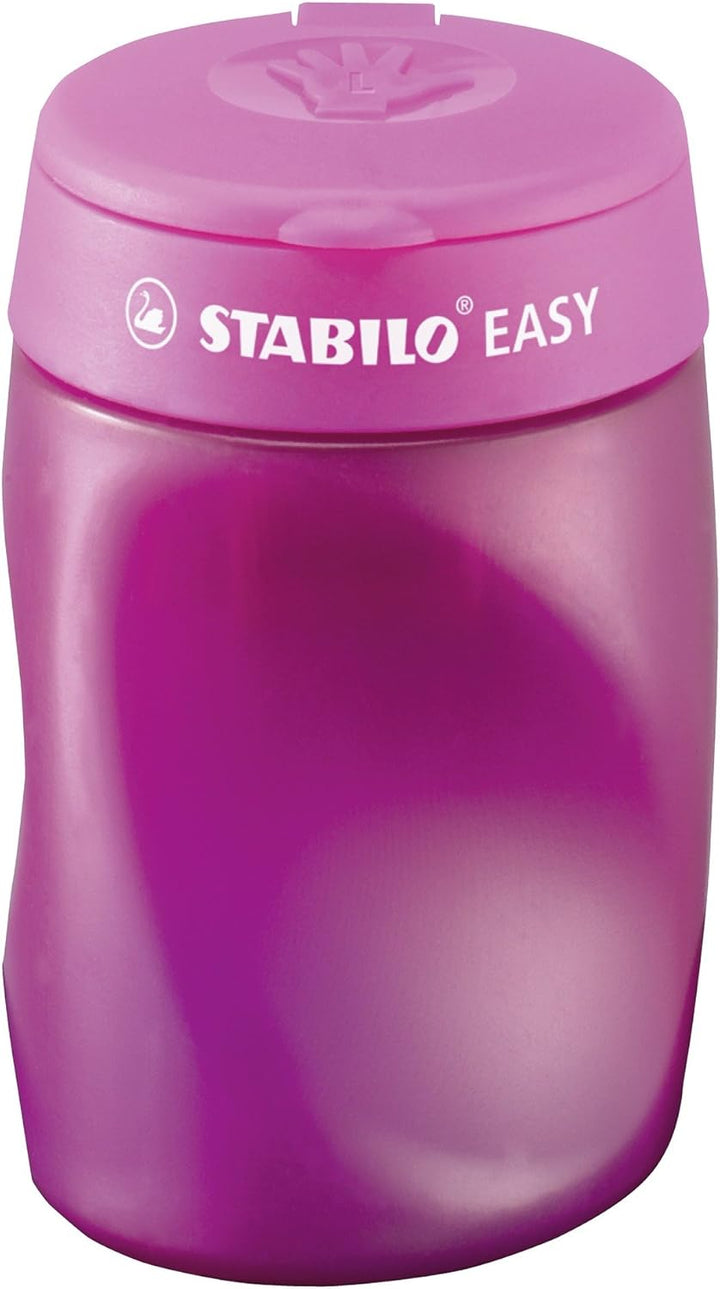 Ergonomic Container Sharpener -  Easysharpener - 3 in 1 - Left-Handed - Blue