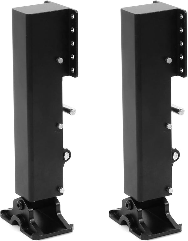 2PCS Aluminium Alloy RC Car Support Leg Landing Gear for Tamiya 1/14 Tractor Truck Container Trailer RC Car Upgrade Parts