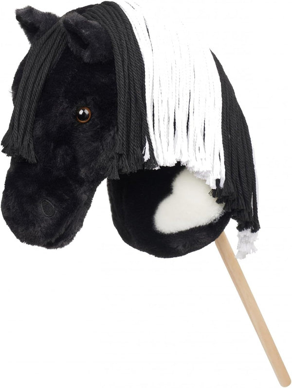 Hobby Horse Razzle - Black and White Piebald - Realistic Head - Perfect for Kids