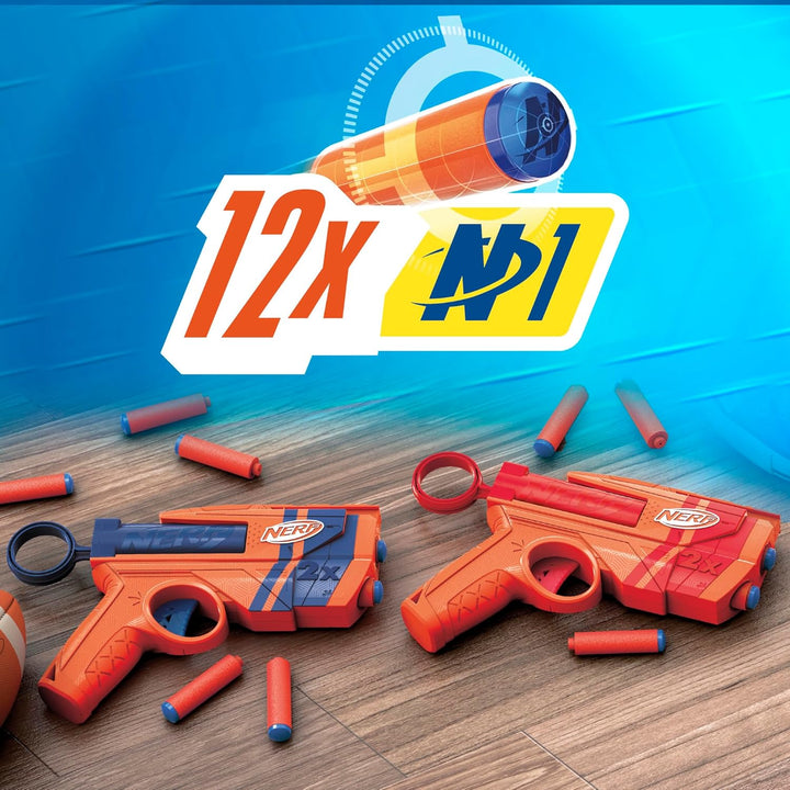 , Includes 2 Ward Blasters, 12 N1 Darts Compatible Only with  N Series Blasters, Kids Outdoor Games, Ages 8+