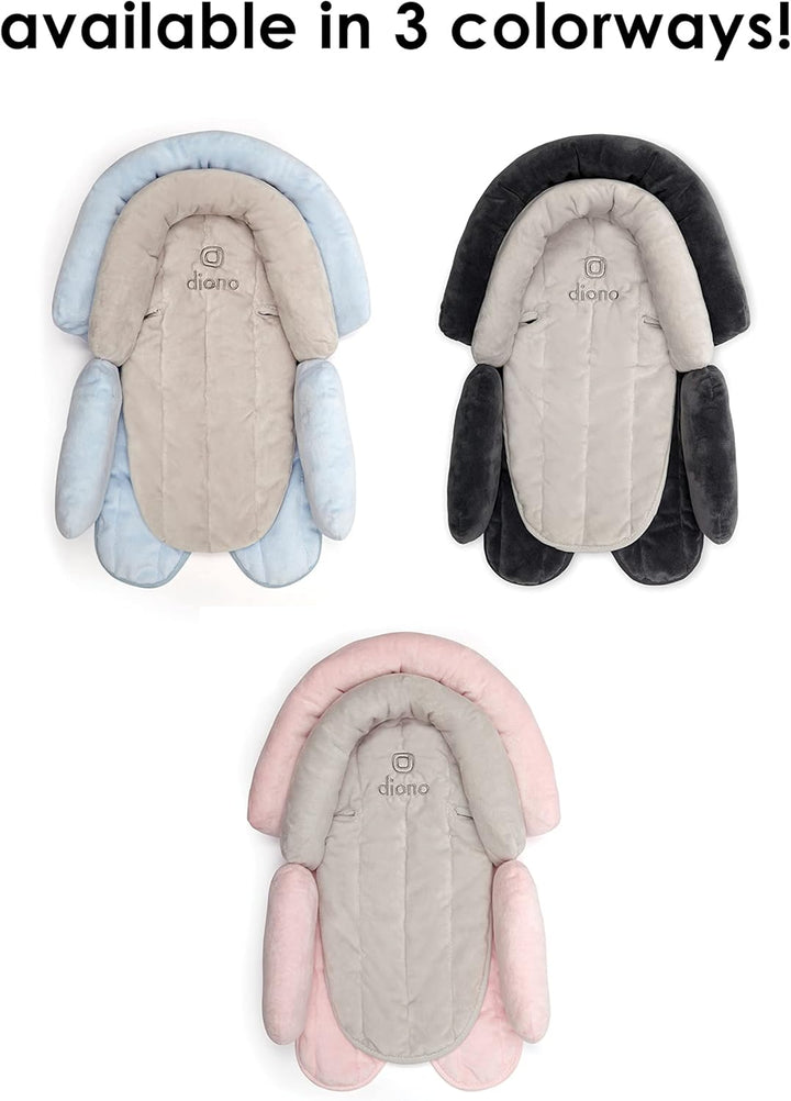 Cuddle Soft® 2-In-1 Head Support with Chest Pads - Gray/Arctic
