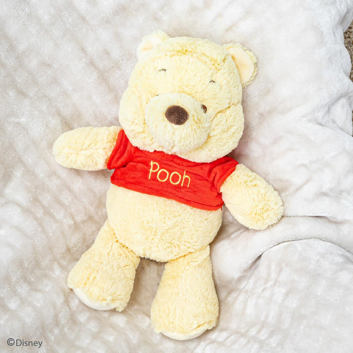 Disney Baby Winnie the Pooh and Friends Stuffed Animal with Jingle and Crinkle, Pooh 12”