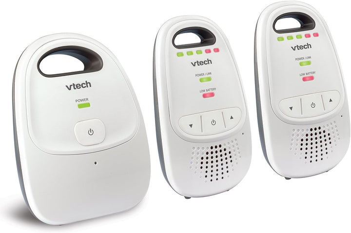 Upgraded Audio Baby Monitor with Rechargeable Battery, Long Range, and Crystal-Clear Sound