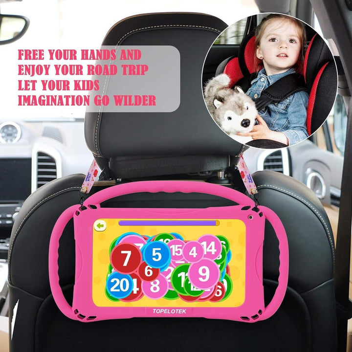 Kids Tablet 7 Inch Toddler Tablet for Kids 3-7 Wifi Android 32GB Kids Tablets Kids Learning Educational APP Pre-Installed Youtube Netflix Parental Control Kid-Proof Case