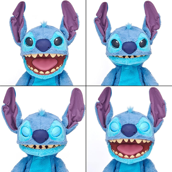 Disney Stitch Puppetronic by Realfx | with a Limited 1St Edition Certificate | Looks, Feels & Sounds Real! | Disney'S Lilo & Stitch | over 100 Action & Sounds | 18" High | Ages 6+