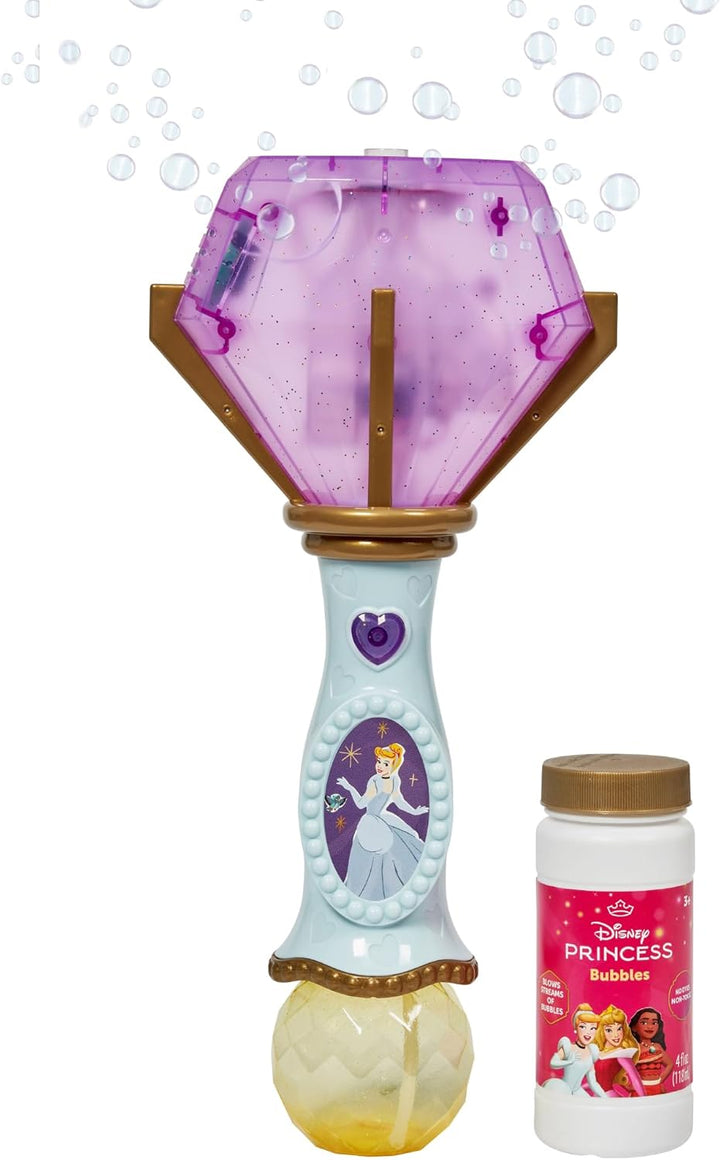 Disney Minnie Mouse Light and Sound Musical Bubble Wand, Includes Bubble Solution, Plastic, Multi (2051)