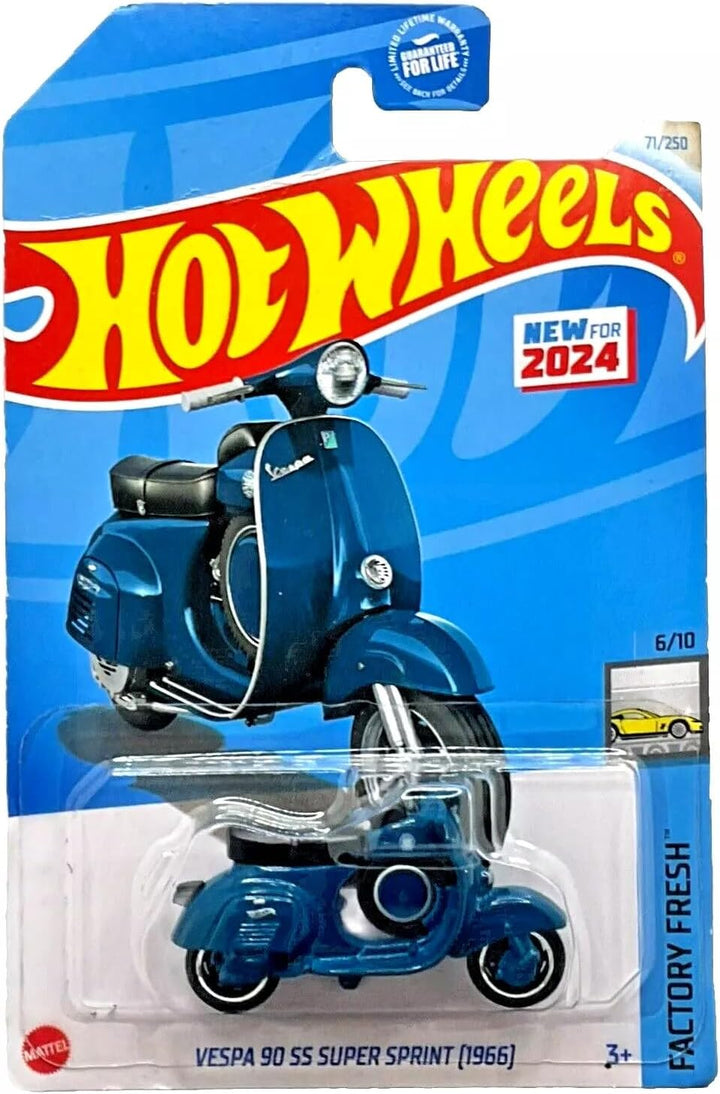 Vespa 90 SS Super Sprint 1966, 6/10, Blue, Factory Fresh