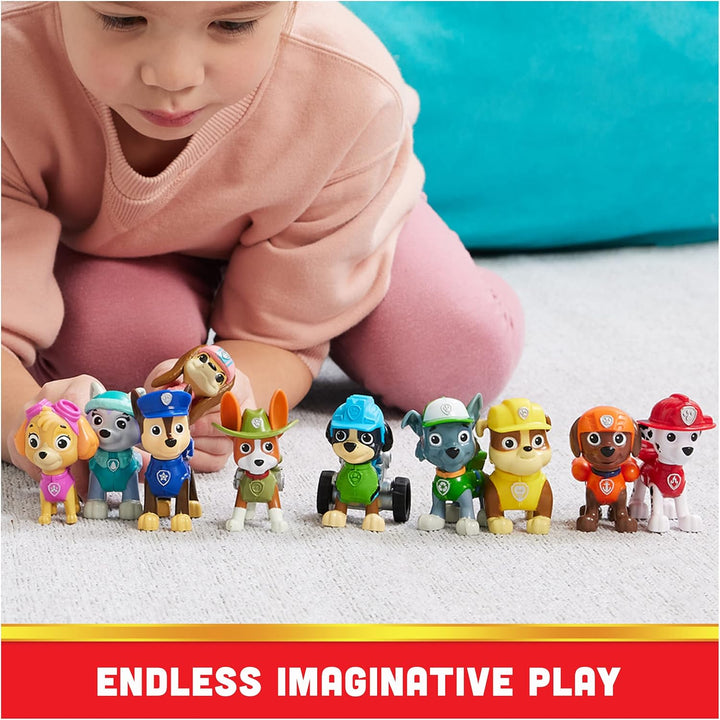 , 10Th Anniversary, All Paws on Deck Toy Figures Gift Pack with 10 Collectible Action Figures, Kids Toys for Ages 3 and Up