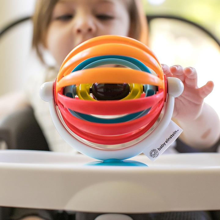 Sticky Spinner Bpa-Free Suction Cup High Chair Activity Toy and Tray Toy for Early Development, 3Mo+