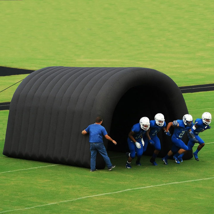 23X10X10Ft Quick Setup Inflatable Tunnel Arch - for Sports Games, Trade Shows & Promotions (Blower Included)