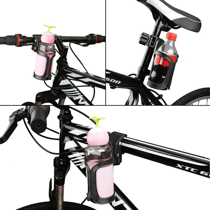 Stroller Cup Holder, Universal Cup Holder for Uppababy, Nuna, Doona Strollers, 360 ° Rotatable Bottle Holder for Stroller, Bike, Wheelchair, Walker, Scooter
