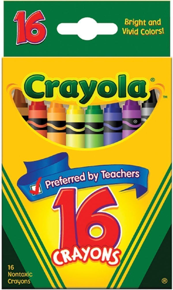 Classic Color Pack Crayons 16 Ea (Pack of 2)