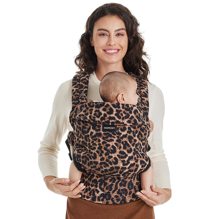 Baby Carrier - Ergonomic, Cozy and Lightweight Carrier for 7-44Lbs, Effortless to Put On, Ideal for Hands-Free Parenting, Enhanced Lumbar Support, Purehug for Infant to Toddler, Khaki