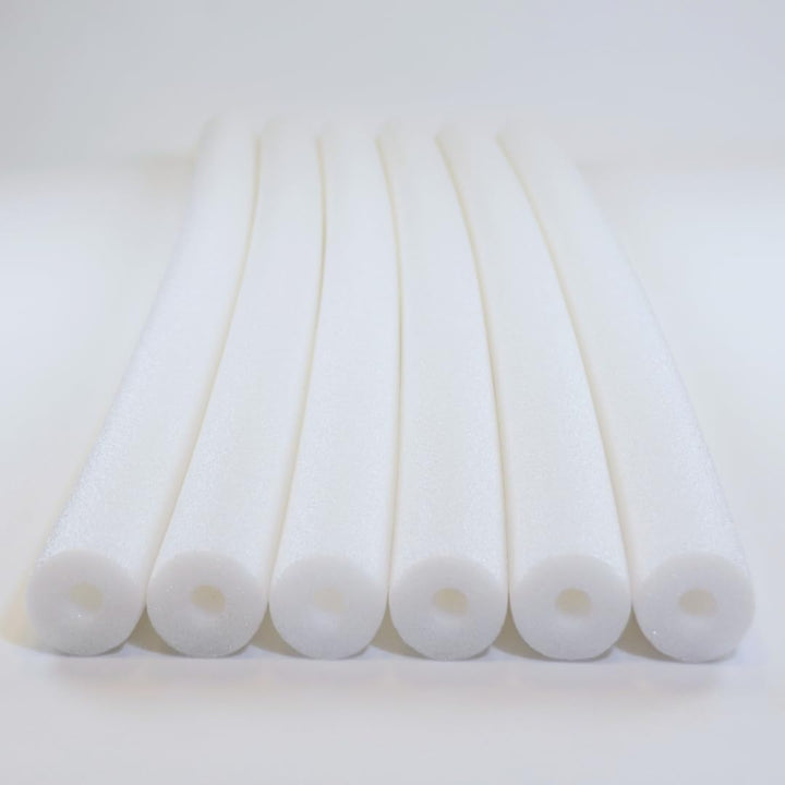 Pool Swim Noodle,  6 Pack 52 Inch Hollow Foam Pool Swim Noodle, Bright Foam Noodles for Swimming, Floating and Craft Projects