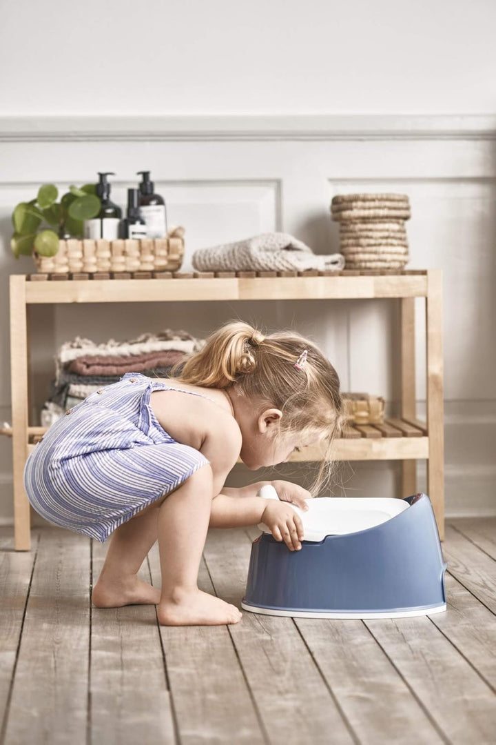 Smart Potty, Deep Blue/White