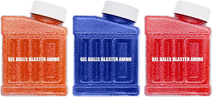 Gel Balls Blaster Ammo Refill (7-8 Mm, 3 Pack, 90000 Pieces), Splat Orby Accessories Made of Non-Toxic Eco Friendly Compatible with Electric Gel Ball Blaster Gun,For Ages 14+