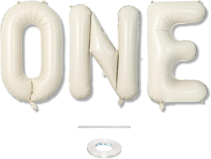 40 Inch Beige HOME Balloon for Housewarming Party Decorations, Large Cream New Home Welcome Balloon Letter Banner, Ivory White Sand Balloons Sign for Sweet House Warming Homecoming Party Decor