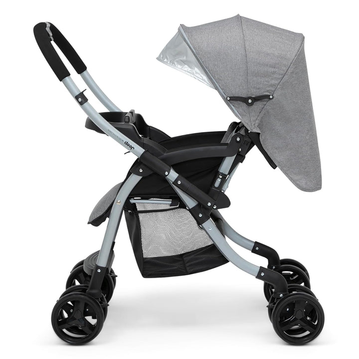 Jeep Unlimited Reversible Handle Stroller, Grey Tweed