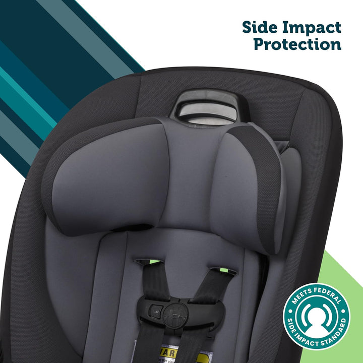 Ellaris 3-In-1 Convertible Car Seat, Slim Fit Design, Rear & Forward-Facing, 5-Position Headrest, 3-Across Fit, Travel-Friendly with Machine-Washable Seat Pad, London Blue