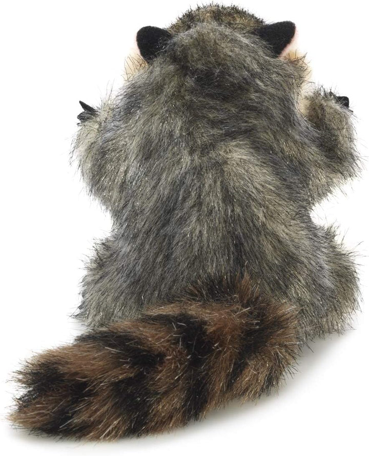 Mini Raccoon Finger Puppet, Gray, 1 EA