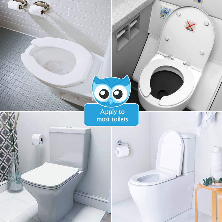 Travel Potty Seat for Toddler & Kid,  Portable Potty Seat with Storage Bag, Foldable Potty for Toddler Travel, Non-Slip Potty Training Toilet Seat Cover with Splash Guard (Grey)