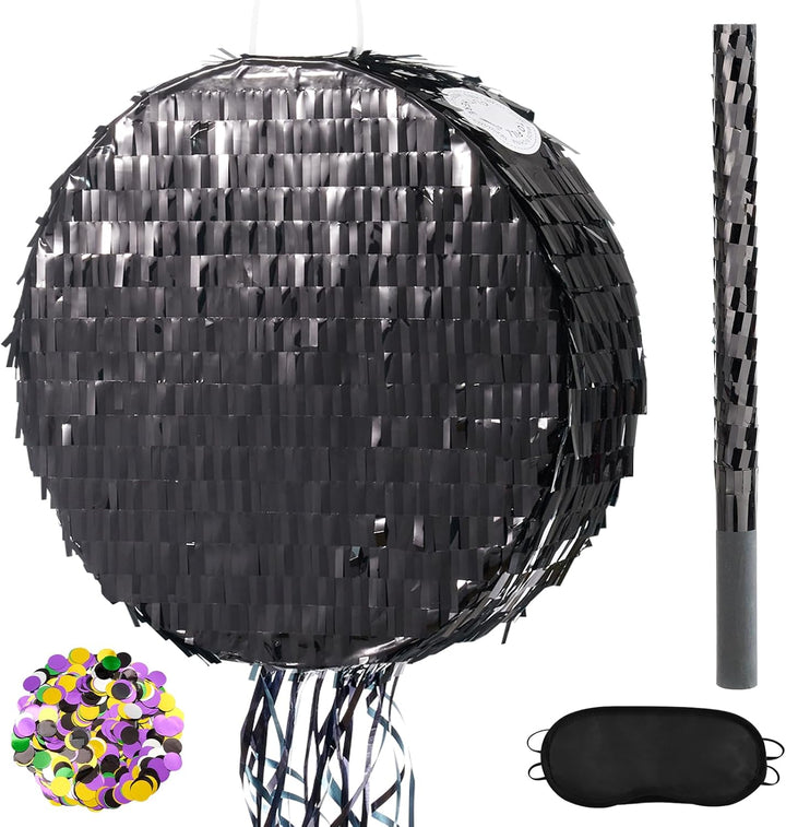 Unicorn Piñata - Unicorn Party Supplies Piñata Bundle with Blindfold and Bat for Girls Kids Rainbow Unicorn Theme Birthday Party Game Decorations (15.7" X 12.2" X 3.1")