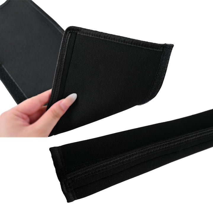 Universal Stroller Handle Sleeve Cover, Replacement Baby Stroller Handle Pads, Handle Sleeve Cover for Baby Stroller Pushchair, Pushchair Armrest Handle Protector Cover,18.9Inch*6.3Inch (Black)