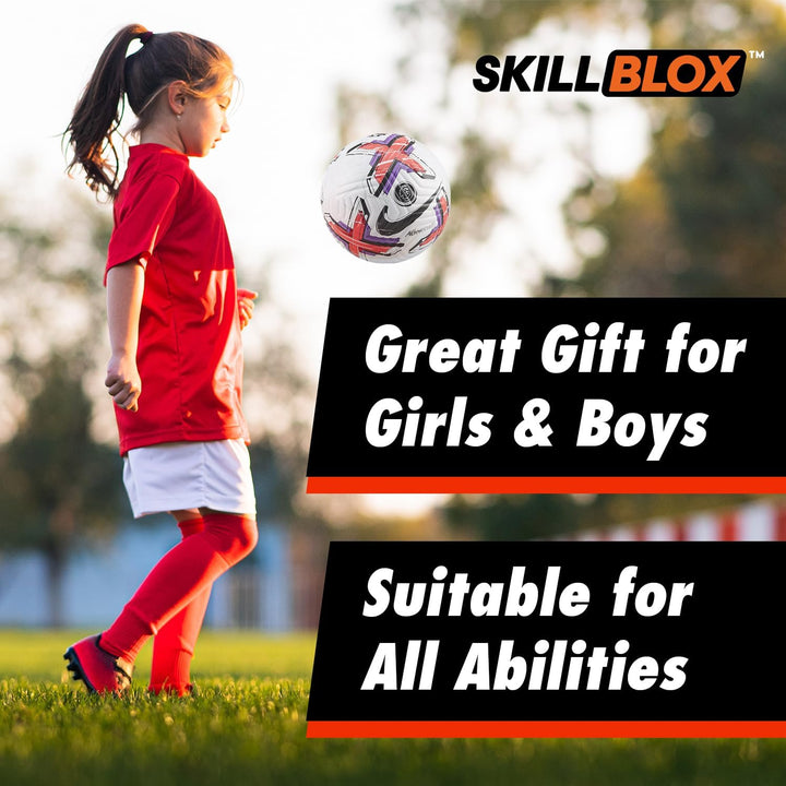 Soccer Kick up Training Dice (2 Pcs) - Soccer Gifts for Boys 8-12 Juggling Skills Game - Training Equipment Accessories (Kick up DICE)