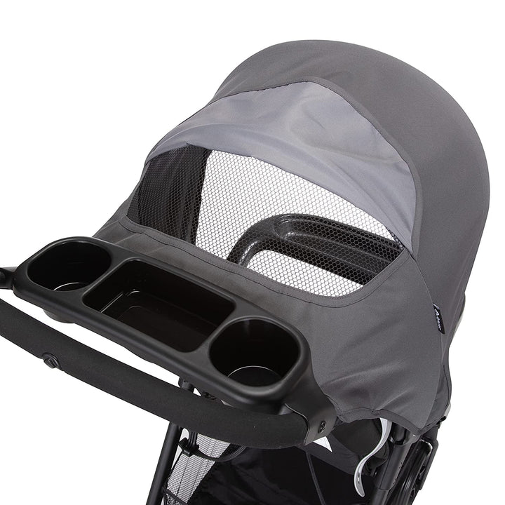 Smooth Ride Travel System Stroller and Car Seat Onboard™ FLX - Efficient Infant Car Seat Stroller and Infant Car Seat and Stroller Combo, Monument