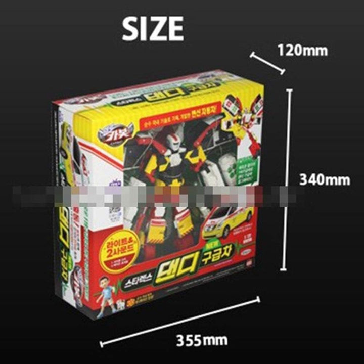Starex Dandy Rescue Ambulance Transformer Robot Car Figure
