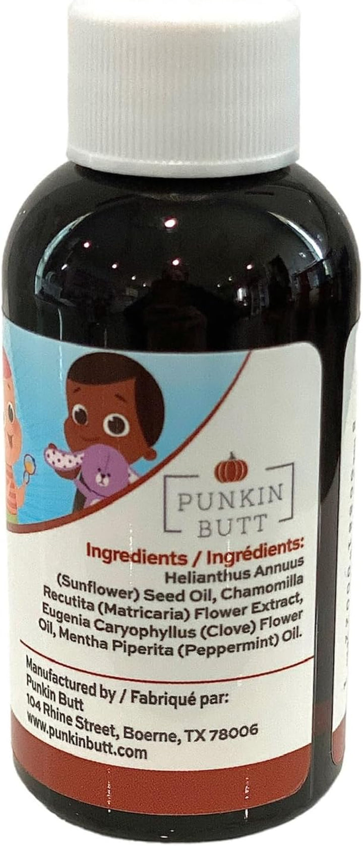 Teething Oil - 2 Oz - 100% Natural, for Babies - Proprietary Blend Includes Chamomile, Sunflower, Peppermint, and Clove - Baby Teething Relief with No Added Chemicals (2 Ounce)