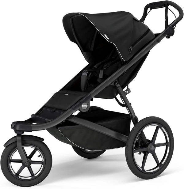 Urban Glide 3 Single Child All-Terrain Stroller, Full-Suspension System, Air-Filled Tires, Upright Seat with Adjustable Recline and Built-In Legrest