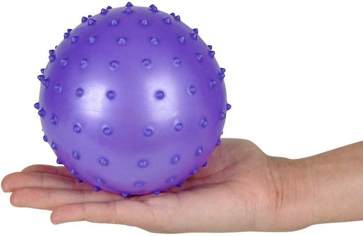 7 Inch Knobby Balls Assorted Colors, 5 Pack