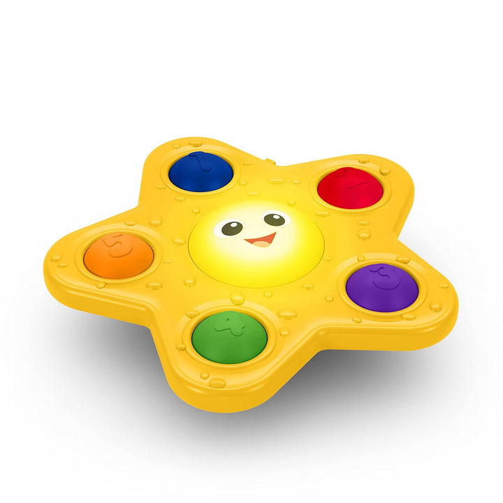 Sticky Spinner Bpa-Free Suction Cup High Chair Activity Toy and Tray Toy for Early Development, 3Mo+