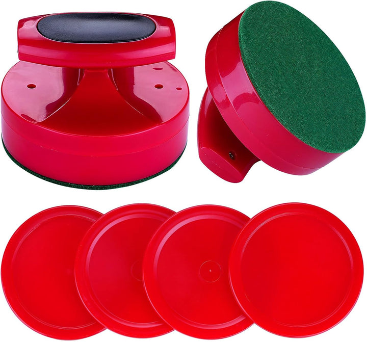 Air Hockey Pucks and Paddles,Air Hockey Strikers Pushers Air Hockey Table Replacement Accessories