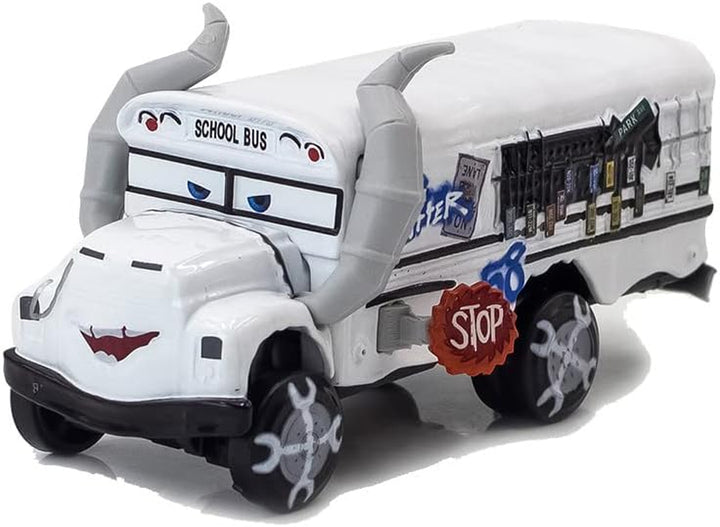 12 Styles Movie Cars 3 Black Storm Jackson Lightning Mcqueen Curz Mater Giant Wheels Cars 1：55 Diecast Vehicles Toys Set Children Car Toy (Big Foot Ambulance)