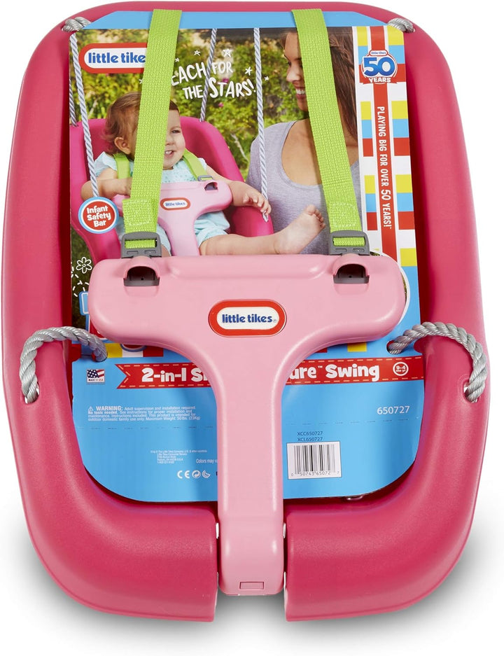 2-In-1 Snug 'N Secure Swing Magenta