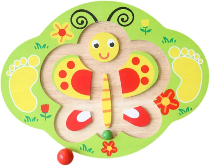 Kids Wooden Balance Board Core Training Toy Sensory Wobble Board for Gym Fitness Home