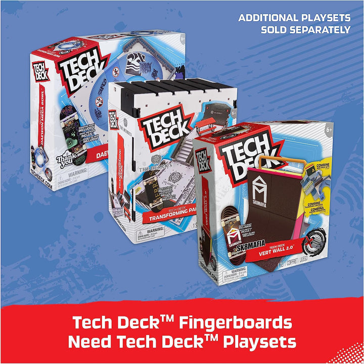 , 25Th Anniversary 8-Pack Fingerboards with Exclusive Figure, Collectible and Customisable Mini Skateboards, Kids’ Toys for Ages 6 and Up